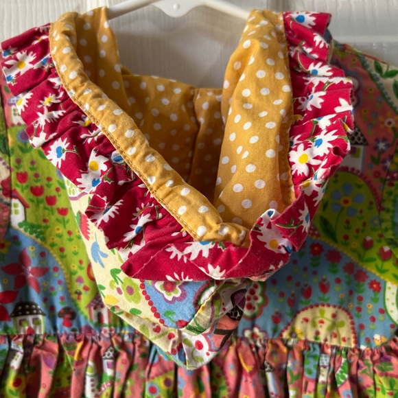 Colorful Patterned Dress - Picture 4 of 7